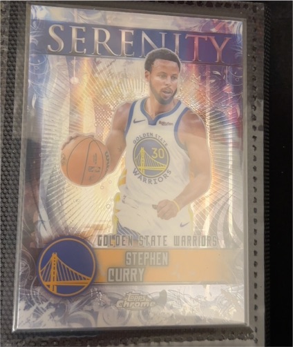 2025-26 Topps Chrome #SY-3 Stephen Curry Serenity — front