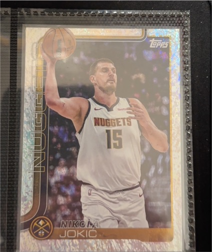 2025-26 Topps #101 Nikola Jokic — front