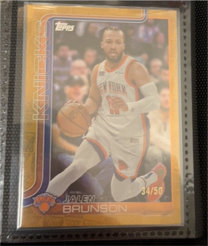 2025-26 Topps #14 Jalen Brunson — front