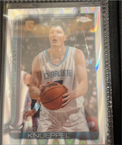 2025-26 Topps Chrome #254 Kon Knueppel — front