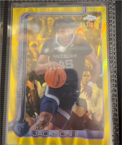 2025-26 Topps Chrome #199 GG Jackson II — front