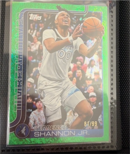 2025-26 Topps #113 Terrence Shannon Jr. — front