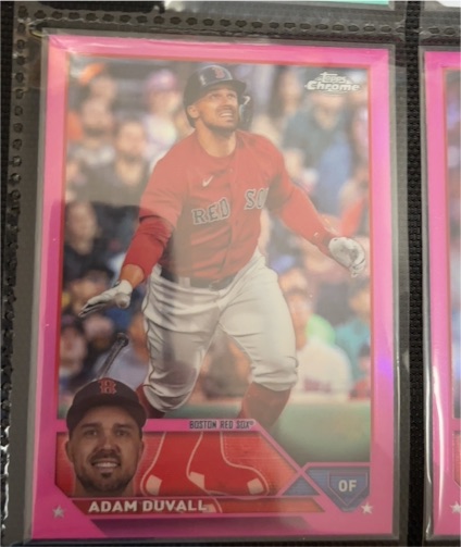 2023 Topps Chrome Update #USC92 Adam Duvall — front