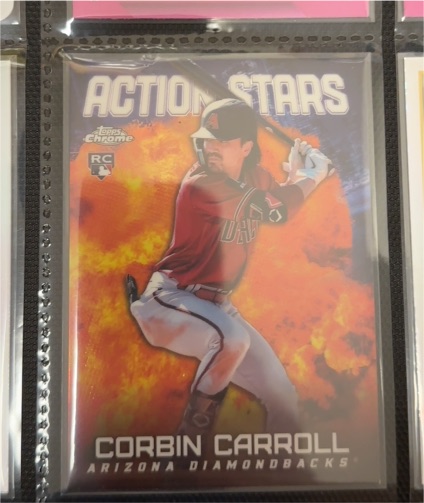 2023 Topps Chrome Update #ASC-3 Corbin Carroll Action Stars — front