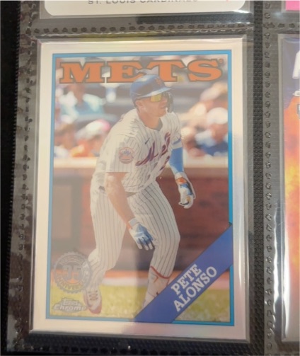 2023 Topps Chrome Update #88CU-4 Pete Alonso — front