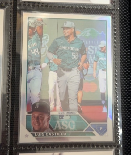 2023 Topps Chrome Update #ASG-49 Luis Castillo — front