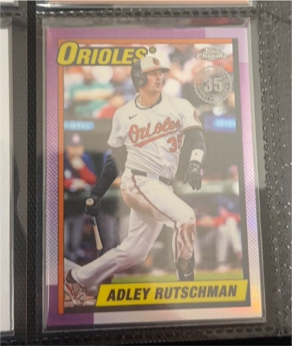 2025 Topps Chrome Update #90CU-8 Adley Rutschman — front