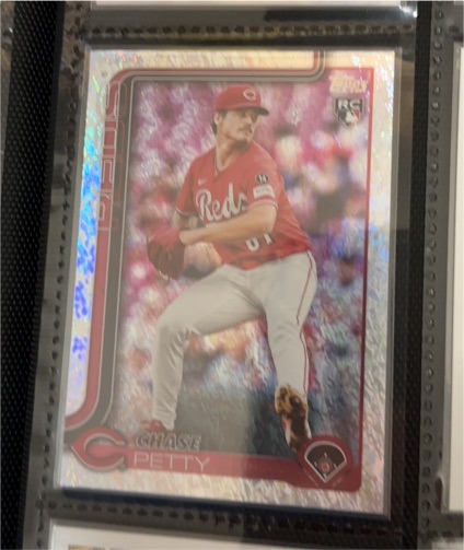 2025 Topps Chrome Update #USC97 Chase Petty — front