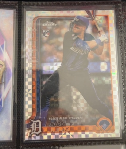 2025 Topps Chrome Update #USC121 Jace Jung — front