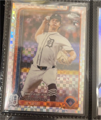 2025 Topps Chrome Update #USC48 Jackson Jobe — front