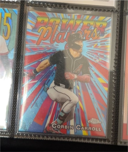 2025 Topps Chrome Update #PP-32 Corbin Carroll Power Players — front