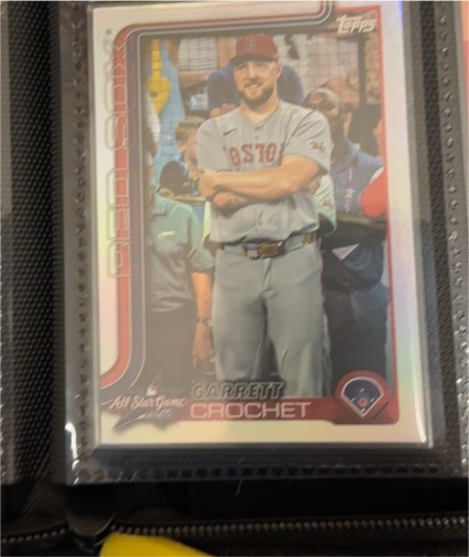 2025 Topps Update #ASG-20 Garrett Crochet 2025 All-Star Game — front