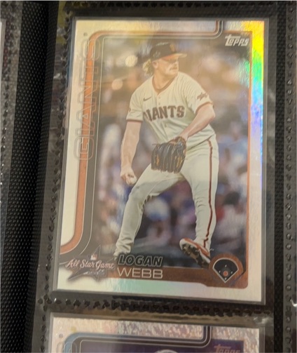 2025 Topps Update Series #ASG-19 Logan Webb — front