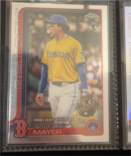 2025 Topps Chrome Update #USC117 Marcelo Mayer — front