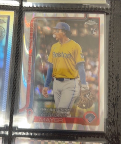 2025 Topps Chrome Update #USC117 Marcelo Mayer — front