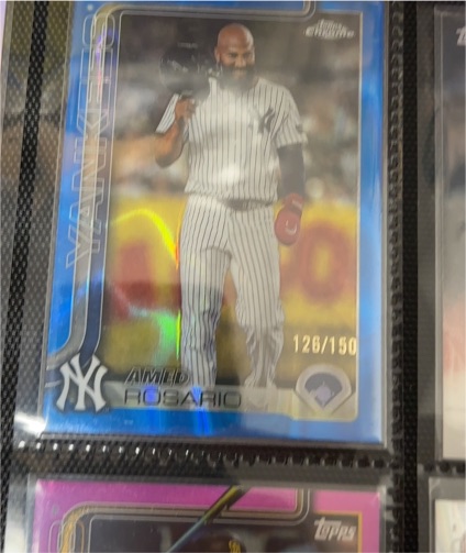 2025 Topps Chrome Update #126 Amed Rosario — front