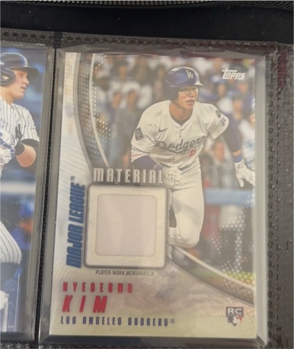 2025 Topps Series 1 Major League Material #MLM-HK Hyebong Kim — front