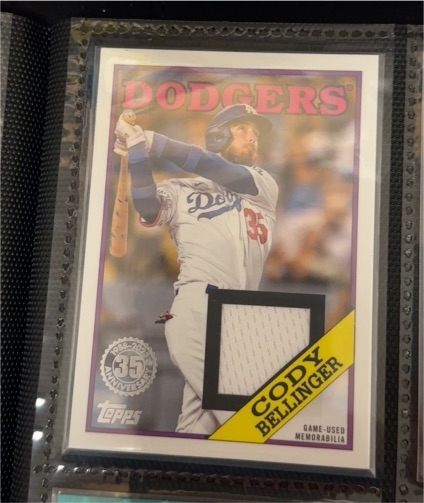 2023 Topps 35th Anniversary #88R-CB Cody Bellinger — front