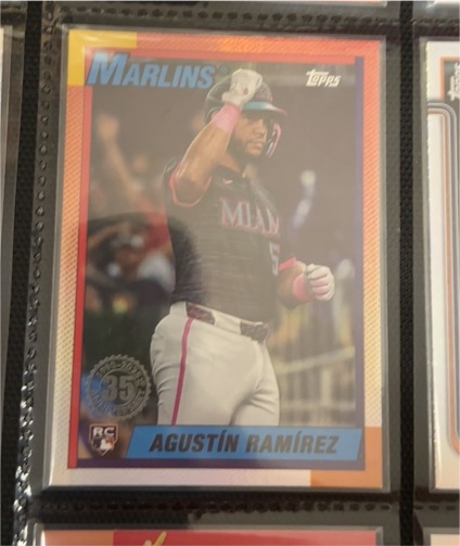 2025 Topps Update #U90-37 Agustin Ramirez — front