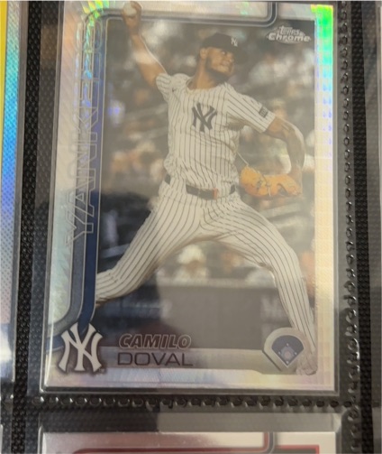 2025 Topps Chrome Update Series #USC152 Camilo Doval — front