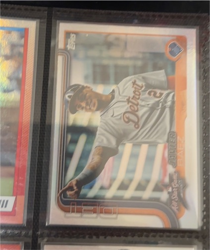 2025 Topps Update #ASG-13 Javier Báez — front