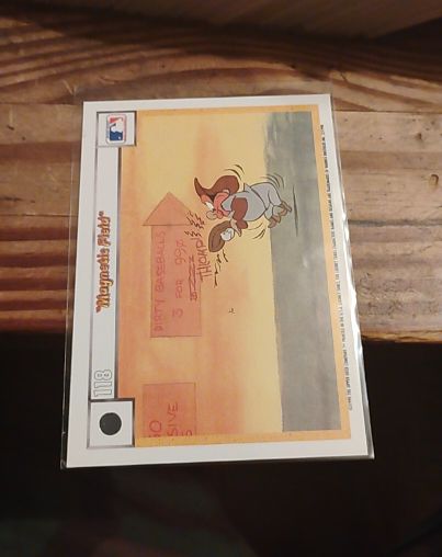 1990 Upper Deck Looney Tunes Comic Ball #108 Wile E. Coyote — front