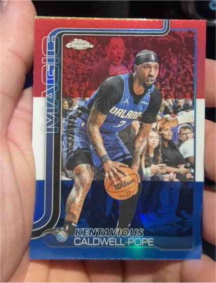 2025-26 Topps Chrome #143 Kentavious Caldwell-Pope — front