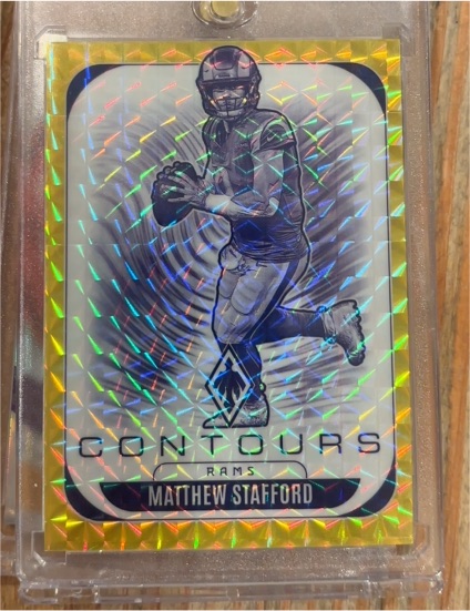 2025 Panini Phoenix Contours #19 Matthew Stafford — front