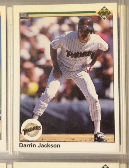 1990 Upper Deck #414 Darrin Jackson — front