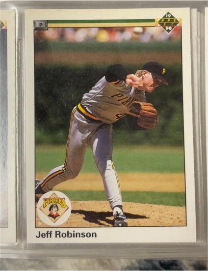 1990 Upper Deck #403 Jeff Robinson — front