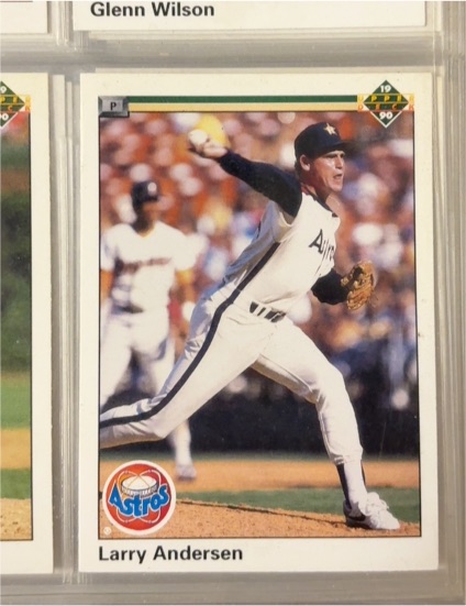 1990 Upper Deck #407 Larry Andersen — front
