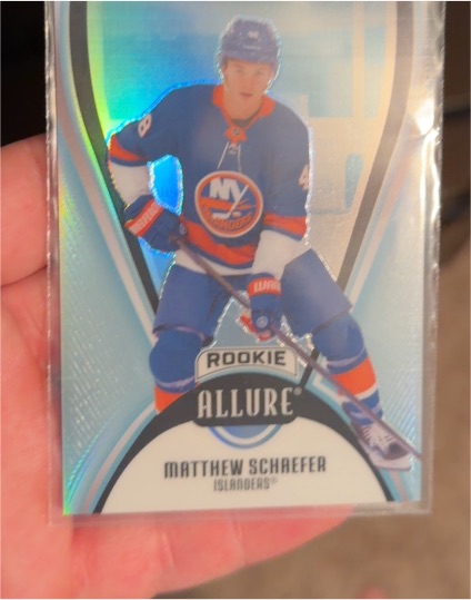 2025-26 Upper Deck Allure #AR-MS Matthew Schaefer — front