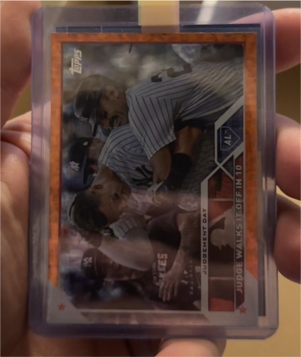 2023 Topps Series 1 Judgement Day #245 Aaron Judge — front