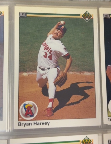1990 Upper Deck #686 Bryan Harvey — front