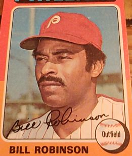 1975 Topps #501 Bill Robinson — front