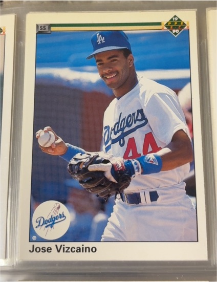 1990 Upper Deck #44 Jose Vizcaino — front