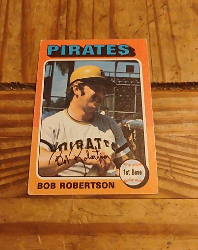 1975 Topps #409 Bob Robertson — front