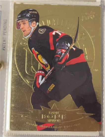 1995-96 Fleer Ultra Gold Medallion #110 Radek Bonk — front