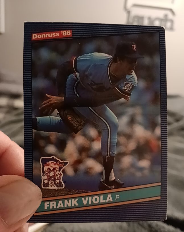 1986 Donruss #194 Frank Viola — front