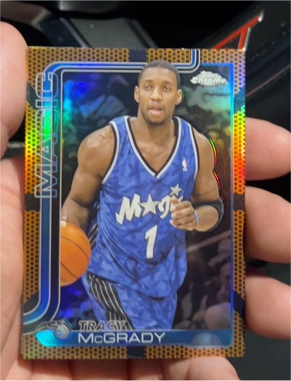 2025-26 Topps Chrome #245 Tracy McGrady — front