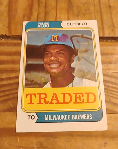 1974 Topps Traded #485T Felipe Alou — front