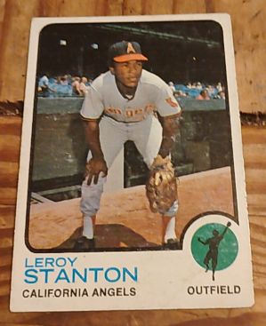 1973 Topps #18 Leroy Stanton — front