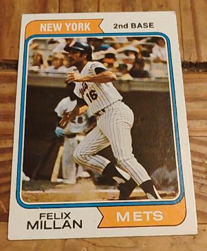 1974 Topps #132 Felix Millan — front