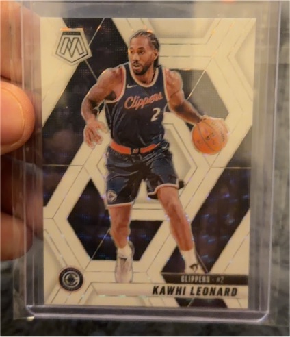 2024-25 Panini Mosaic #7 Kawhi Leonard — front