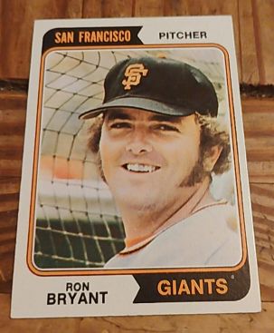1974 Topps #104 Ron Bryant — front