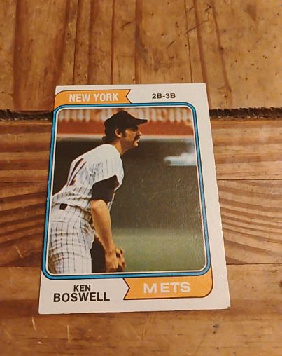 1974 Topps #645 Ken Boswell — front