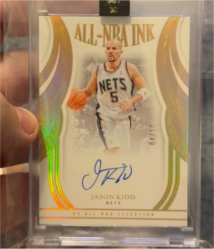 2024 Panini Flawless All-NBA Ink #Jason Kidd — front