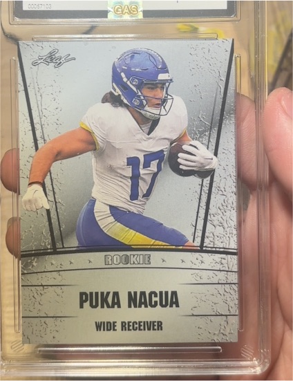 2023 Leaf Draft #RS-69 Puka Nacua — front