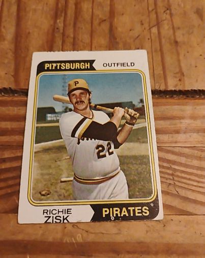 1974 Topps #317 Richie Zisk — front