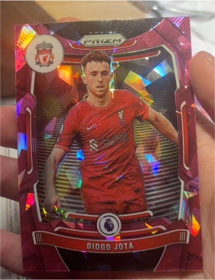 2021-22 Panini Prizm Premier League #83 Diogo Jota — front